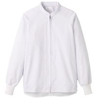 男女兼用長袖ジャンパー 5L ホワイト CD-630 サーヴォ（旧サンペックスイスト）（直送品）