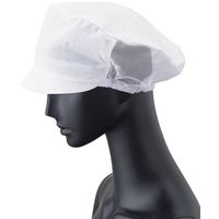 【衛生帽子】 サーヴォ メッシュ帽子 フリー ホワイト G-5200 1個