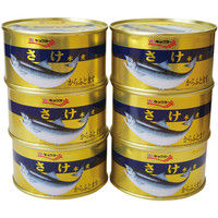 ファミリー・ライフ NEW鮭水煮缶詰 12缶セット180g 65128 1セット（12缶入）（直送品）