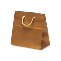 ベルベ 手提げ 紙袋 リトルバッグ ゴールド 1501 1包：100枚（10×10）（直送品）