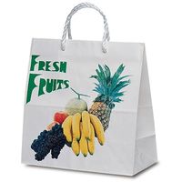 ベルベ 紙袋 PP紐手提袋 T-デリシャス 1630 1包：100枚（10×10）（直送品）