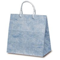 ベルベ 紙袋 PP紐手提袋 T-ミニ 彩流（紺） 1640 1包：200枚（100×2）（直送品）