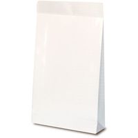 ベルベ 通販 梱包 フラップバッグ 宅配袋(白無地)M 2535 1セット(100枚:10枚×10袋)
