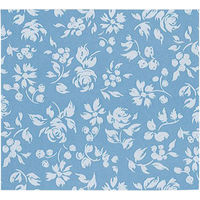 ベルベ ラッピング 247 包装紙 カレン（ブルー） 247 1包：500枚（100×5）（直送品）