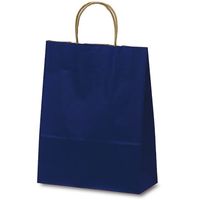 ベルベ 紙袋 1579 自動紐手提袋 T-X カラー（紺） 1579 1包：200枚（50×4）（直送品）