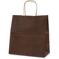 ベルベ 紙袋 1647 自動紐手提袋 T-5W カラー（カカオ） 1647 1包：200枚（50×4）（直送品）