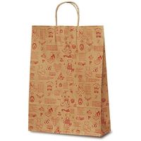 ベルベ 自動紐手提袋 T-8 ベアコレクション（レッド） 1847 1包：200枚（50×4）（直送品）