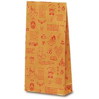 ベルベ 雑貨 食品 2212 洋品袋Y-2 ベアコレクション レッド 2212 1包：1000枚（100×10）（直送品）