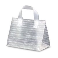 ベルベ ケーキ用手提げ袋 ポリケーキバッグ ホワイト S 9010 1包：500枚（25×20）（直送品）
