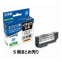 エプソン（EPSON） リサイクルインク JIT-EITHB ブラック （ITH-BK） ITH（イチョウ）シリーズ 1パック（5個入）