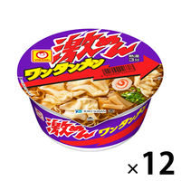 東洋水産 激めん ワンタンメン 12個