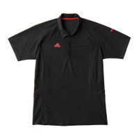 KAZEN（カゼン） adidas（アディダス） ポロシャツ SCS730-02  ブラック L 介護ユニフォーム（直送品）