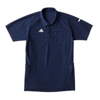 KAZEN（カゼン） adidas（アディダス） ポロシャツ SCS730-02  ネイビー M 介護ユニフォーム（直送品）
