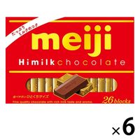 ハイミルクチョコレートBOX 1セット（6箱）明治 チョコレート