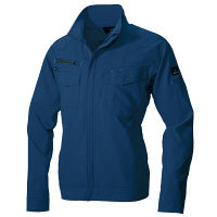 アイトス HERO’S UNIFORM 長袖ブルゾン ネイビー 6L 2901-008-6L（直送品）