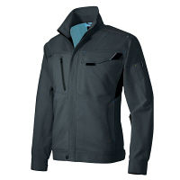 アイトス HERO’S UNIFORM 長袖ブルゾン チャコール SS 2501-014-SS（直送品）