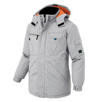 アイトス HERO’S UNIFORM 防寒コート シルバーグレー L 8570-003-L（直送品）