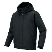 アイトス HERO’S UNIFORM 防寒コート ブラック LL 8870-010-LL（直送品）