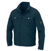 アイトス HERO’S UNIFORM 長袖ジャンパー ネイビー 6L 64201-008-6L（直送品）