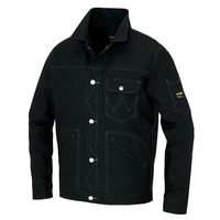 アイトス HERO’S UNIFORM 長袖ジャンパー ブラック 6L 64202-010-6L（直送品）