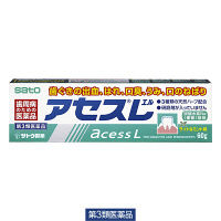 アセスL 60g 佐藤製薬　研磨剤フリー 歯周病 歯肉炎 歯槽膿漏 歯茎のはれ・出血 口臭 ライトなミント味【第3類医薬品】