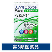 スマイルコンタクト ピュア 12ml ライオン　コンタクト対応 目薬 しみないさし心地 目の乾燥・疲れ【第3類医薬品】