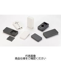 タカチ電機工業 LC型ハンドタイププラスチックケース ダークグレー LC115HーNーD 1個 1セット(8個)（直送品）