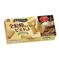 森永製菓 全粒粉仕立てのビスケット 14枚入 1個