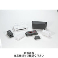 タカチ電機工業 TWF型フランジ足付難燃性プラスチックケース ダークグレー TWF13ー3ー18D 1個 TWF13-3-18D 1セット(5個)（直送品）