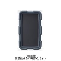 LCT型耐衝撃シリコンカバー付プラスチックケース ダークグレー/ダークグレー LCT135ーF4ーDD 1個 1セット(3個)（直送品）