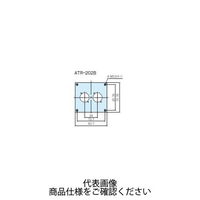 タカチ電機工業 （TAKACHI） ATR型アタッチメントパネル 黒半つや塗装