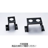 タカチ電機工業 SH型スイッチホルダー 黒半つや塗装 SHー22ー2B 1個 SH-22-2B 1セット(6個)（直送品）