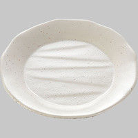 国際化工 22cm丸皿 粉引 D250 KOH 1セット（10ヶ）（直送品）
