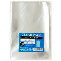フロンティア クリアパック #30 フタなし 120×180mm 1000枚入 ST 12-18 1袋（100枚x10袋）（直送品）