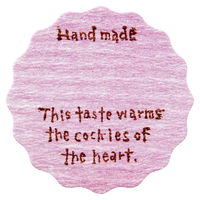 ヘッズ オリジナルテイスティシール(手書)-5/ラベンダー OTW-5S 1セット(1パック(200枚)×10)