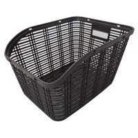 サギサカ プラ製リヤバスケット シティ・軽快 こげ茶 49032（直送品）