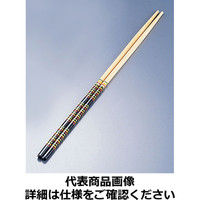 松尾物産 竹製 歌舞伎菜箸 黒36cm ASI7502（取寄品）