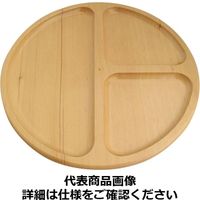 クサカベ木細工社 ビュッフェプレート（天然木）ma-2726 T-トリプル NBY0401（取寄品）