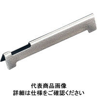 18-8ナイフ＆フォーク箸レストルーフ型 梨地 ミラー仕上げ ONI4501 遠藤商事（取寄品）