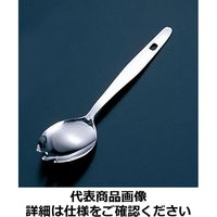 TKG 18-0先割 面取り給食スプーン 155mm 遠藤商事