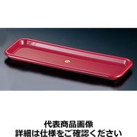 エンテック B・BシリーズB-5411調味料角トレー（レッド） PBC883A（取寄品）