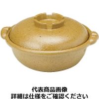 アルミ合金 黄瀬戸土鍋風鍋 24cm QDN08024 遠藤商事（取寄品）