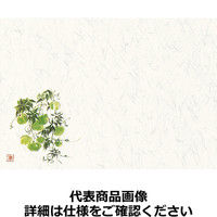 丸幸製紙 四季壊紙 テーブルマット（100枚入）No.207 ふせんかづら QKIM901（取寄品）