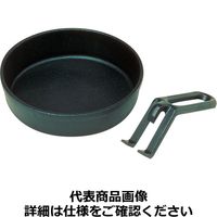 三和精機製作所 （S）鉄 すきやき鍋 ハンドル付（黒ぬり）15cm QSK49015（取寄品）