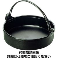 及源鋳造 盛栄堂 すきやき鍋 ツル付 CA-124cm QSK72001（取寄品）