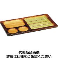 ヤマコー 焼杉 天ざる QTV09（取寄品）