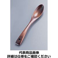 木製 薬味スプーン 目摺り QYK5101 丸十（取寄品） - アスクル