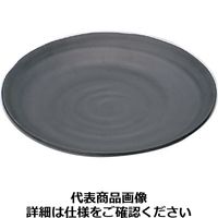 マイン メラミンウェア 黒丸皿Φ21 M11-125 RMI7202（取寄品）