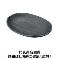 マイン メラミンウェア 黒小判皿 小 M11-137 RMI7503（取寄品）