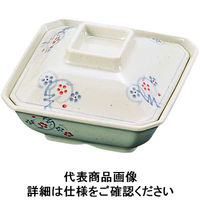 メラミン「かりん」角煮物鉢蓋 M-333-K RNM01333 関東プラスチック工業（取寄品）